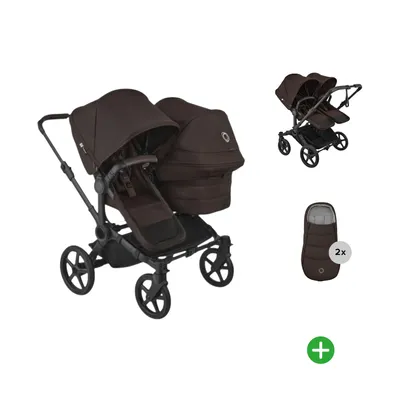 Bugaboo Donkey 6 Renew Double Essentiële Bundel Duowagen
