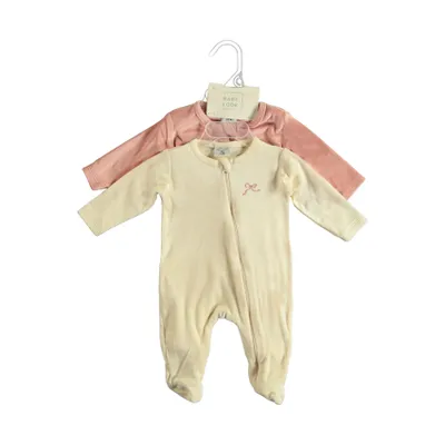 Babylook Velours Boxpak - 2-Pack - Maat 56 - Rose Tan