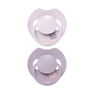 Difrax Dynamic Lovi Prime Fopspeen - 0-6mnd - 2st. - Lilac / Violet 