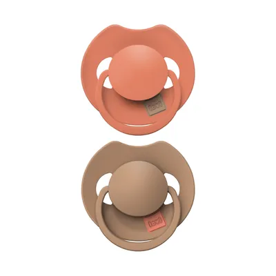 Difrax Dynamic Lovi Prime Fopspeen - 6-18mnd - 2st. - Granola / Orange