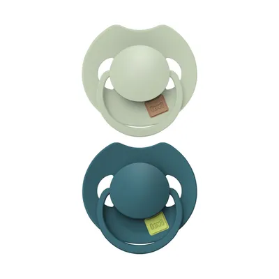 Difrax Dynamic Lovi Prime Fopspeen - Rond - 2 Stuks - 18+ Mnd - Pistachio/Green