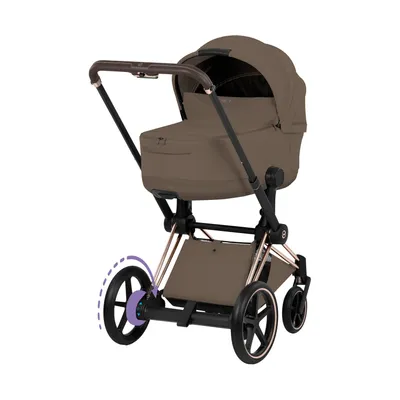Cybex e-Priam 5 Style Kinderwagen 2-in-1 - Rosegold Frame