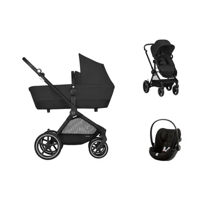 Cybex EOS Basic One Box Kinderwagen - Moon Black