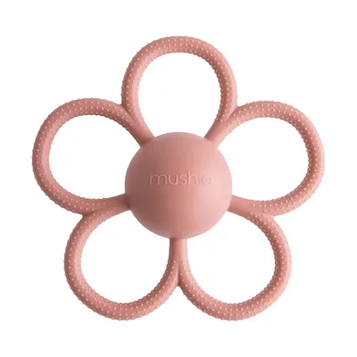 Mushie Rattle Bijtring - Daisy
