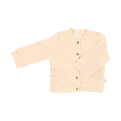 DAY Jasje Met Knopen Gestreept - Apricot