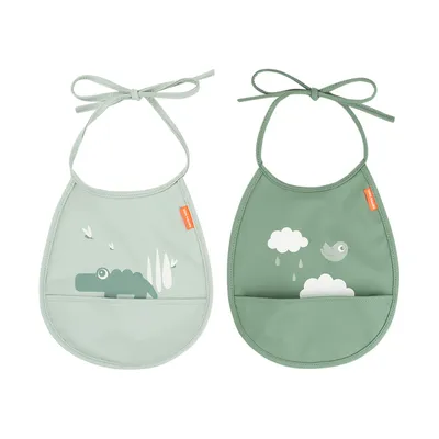 Done By Deer Croco Slab - 2 Stuks - Groen