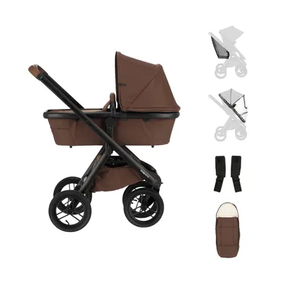 Dubatti One E6 Kinderwagen 2-in-1 - Dark Brown