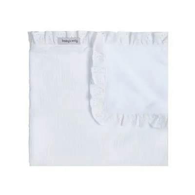 Baby's Only Wiegdeken Teddy Calm Wit