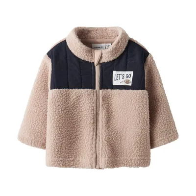 Name It Svend Vest - Maat 62 - Mushroom 