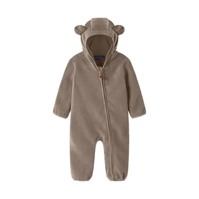 Name It Meeko Boxpakje - Maat 62/68 - Fleece -  Walnut