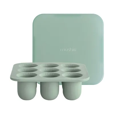 Mushie Fresh Food Diepvries Tray - Cambridge Blue