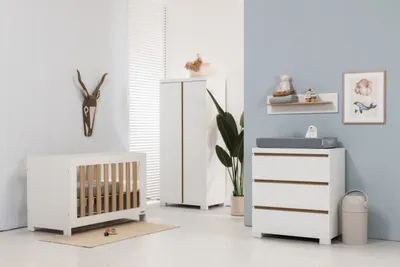 Interbaby Ledikant 70 x 140 - Commode 3 Laden Valencia