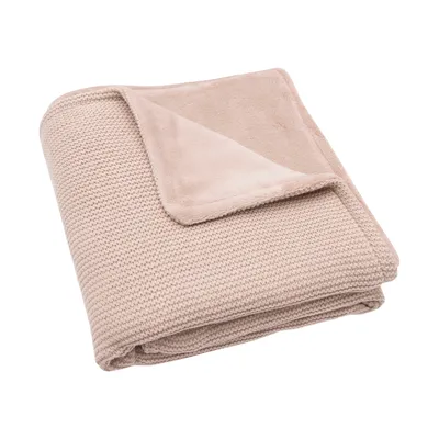 Jollein Basic Knit Ledikantdeken Fleece