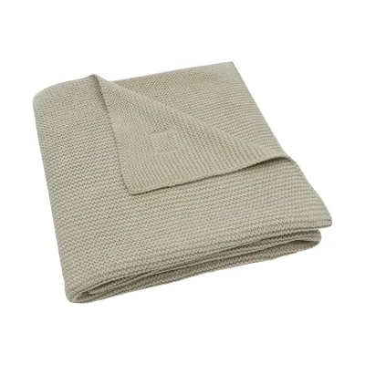 Jollein Wiegdeken Basic Knit Olive Green 75 x 100 cm