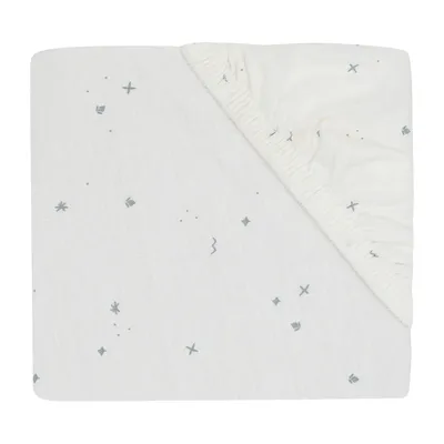 Jollein Hoeslaken Peuterbed - Jersey - 70/75 x 140/150 cm