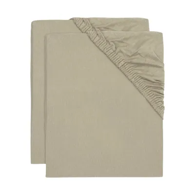Jollein Jersey Hoeslaken 60x120 Cm 2 Pack