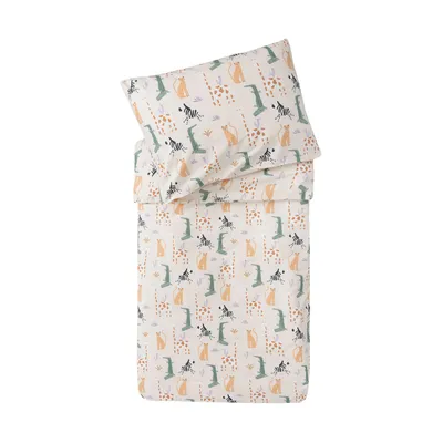 Jollein Dekbedovertrek - Jungle Jambo - 100 x 140 cm