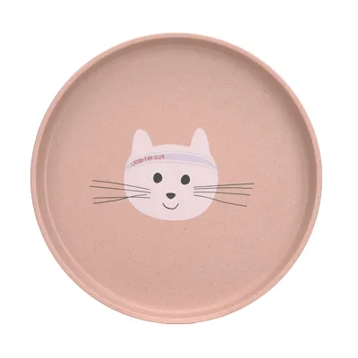 Lässig Tiny Team Cat Bord - PP/Cellulose - Roze
