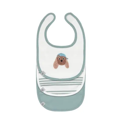 Lässig Tiny Team Dog Newborn Slab - 3 Stuks - Groen 