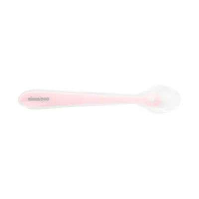 Kikkaboo Lepel Siliconen Roze