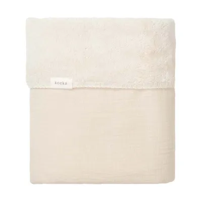 Koeka Ledikantdeken Teddy Faro 100 x 150 cm
