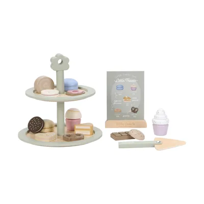 Little Dutch Etagère Met Gebak – Hout