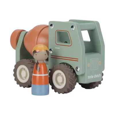 Little Dutch Cementwagen Inclusief Pegdoll – Hout