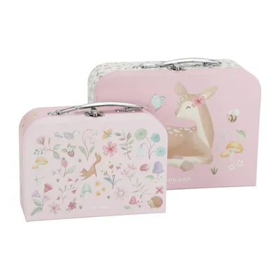 Little Dutch Kofferset Fairy Garden pink