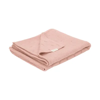 Little Dutch Ledikantdeken Gebreid - Pure Blossom - 110x140 cm