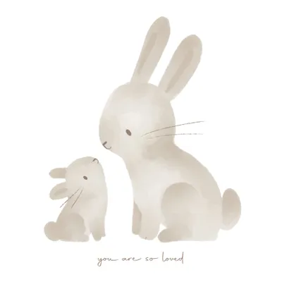 Little Dutch Poster A3 Baby Bunny