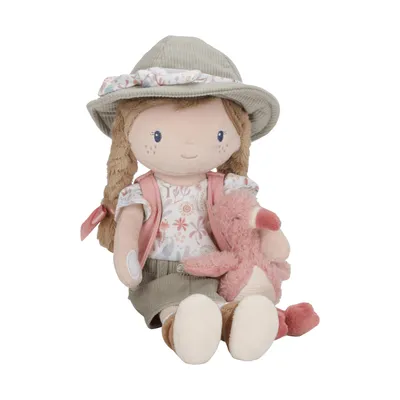Little Dutch Safari Friends Knuffelpop Rosa