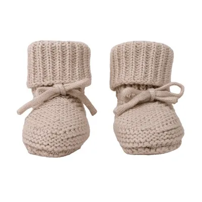 Lodger Slipper Knit Birch 0-6mnd 0-6 maanden
