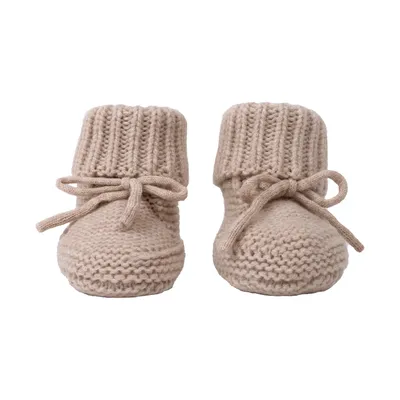 Lodger Slipper Merino Wool Beige 0-6mnd