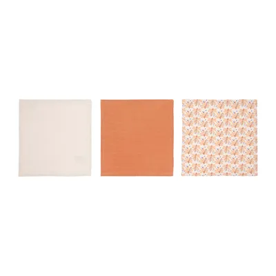 Luma Monddoek Hydrofiel Flowerfever 3-Pack