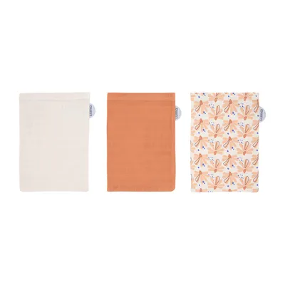 Luma Washand Hydrofiel Flowerfever 3-Pack