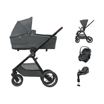 Maxi-Cosi Oxford+ 4-in-1 Kinderwagen Met Coral Slide Pro Autostoel