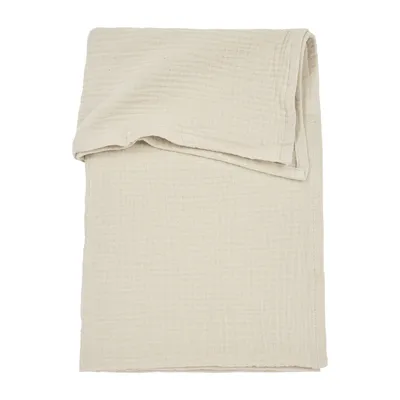 Meyco Baby Wieglaken - 75 x 100 cm - Pre-washed Hydrofiel - Soft Sand