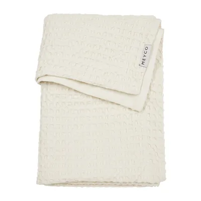 Meyco Ledikantdeken Waffle Cotton Nature 100 x 150 cm
