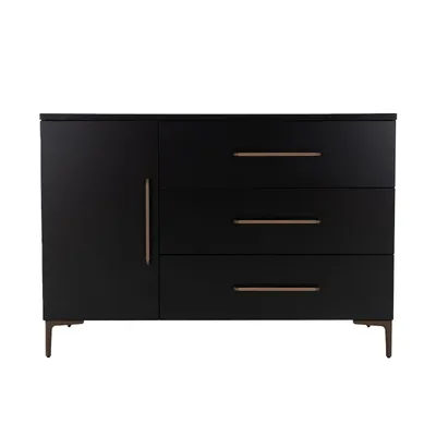 TWF Commode XL 3 Laden 1 Deur Modena Metaal