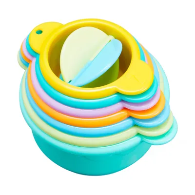 Munchkin Badspeelgoed - Connect-A-Cup - 7-delige Set