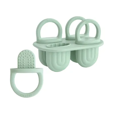 Mushie Ijsjes Tray Cambridge Blue