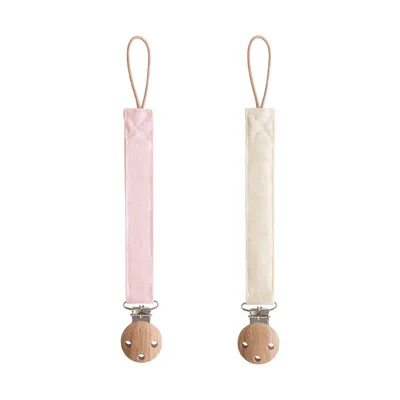 Mushie Speenkoord Linnen 2 Pack