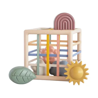 Mushie Vormensorteerder - Elastic - Multi Color