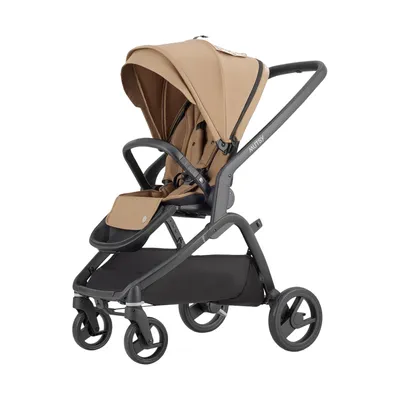 Mutsy Wandelwagen Flow Black Frame - Cognac Grip