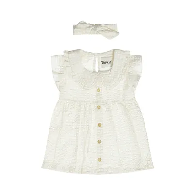 Dirkje Jurkje met Haarband – Maat 74 – Sand