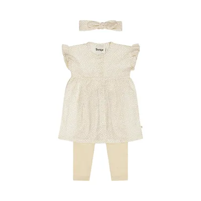 Dirkje 3-Delig Set – Maat 74 – Off-White