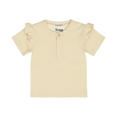Dirkje T‑shirt - Maat 74 - Soft Sand