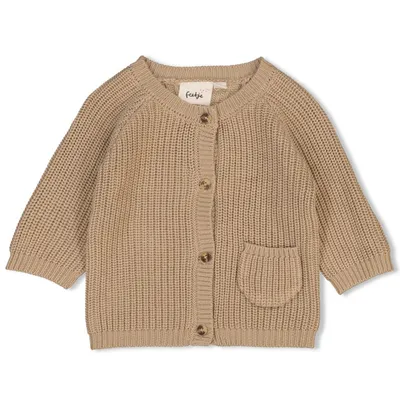 Feetje Vestje Gebreid The Magic is in You Taupe