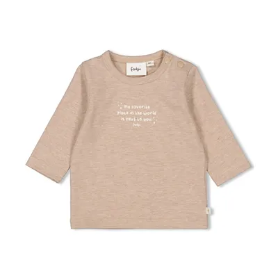 Feetje The Magic is in You T-Shirt - Taupe Melange