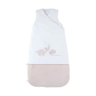 Noukie's B&M Slaapzak – 100 cm – Velvet – Bali & Moka